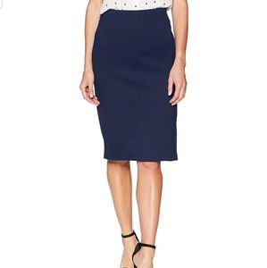 Black Pencil Skirt by ECI New York Pull On
